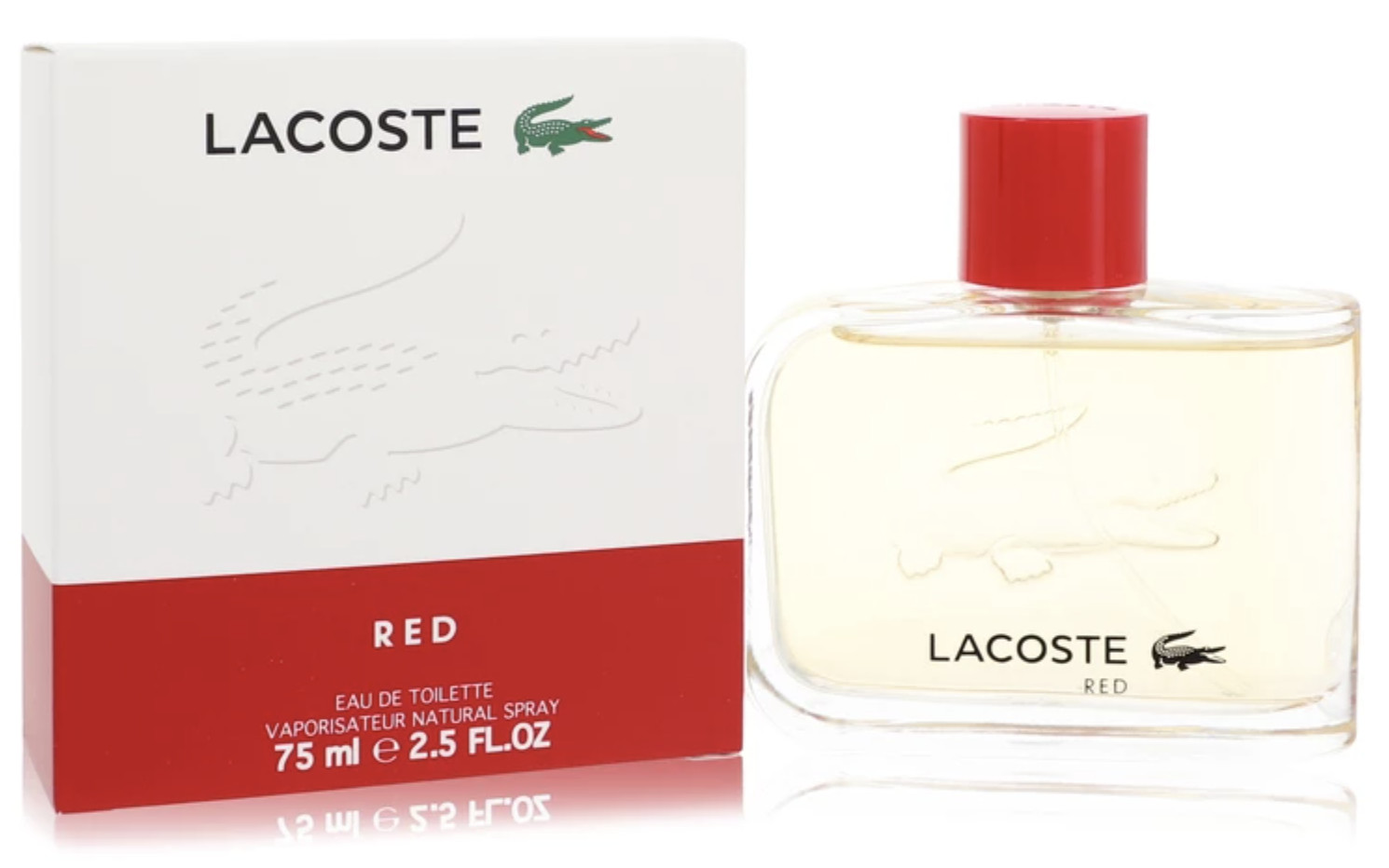 Lacoste Red Lacoste Eau De Toilette Spray 75ml