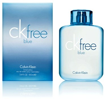calvin klein ck free blue