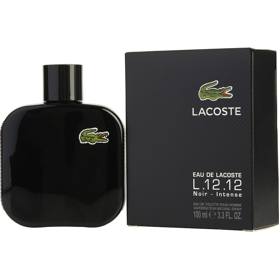 Solskoldning Begge Styre Eau De Lacoste L.12.12 Noir Lacoste Eau De Toilette Spray 100ML