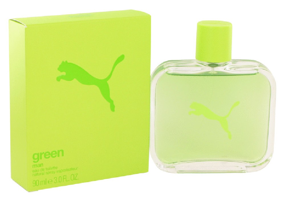 puma green man
