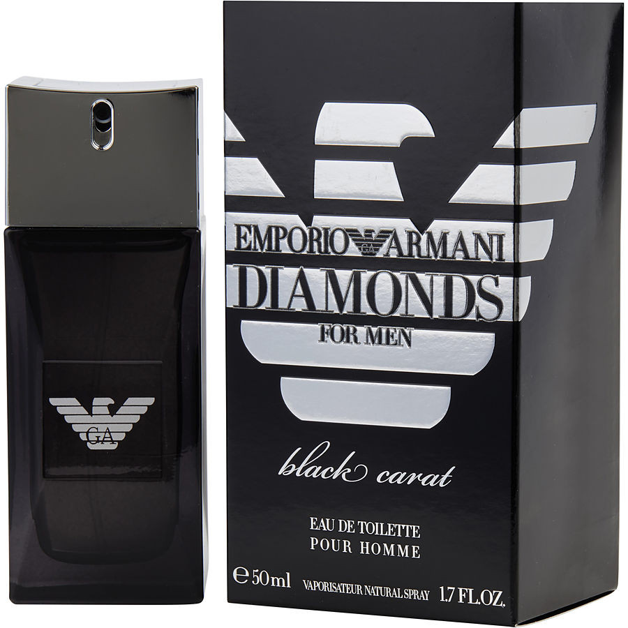 giorgio armani emporio armani - diamonds for men black carat