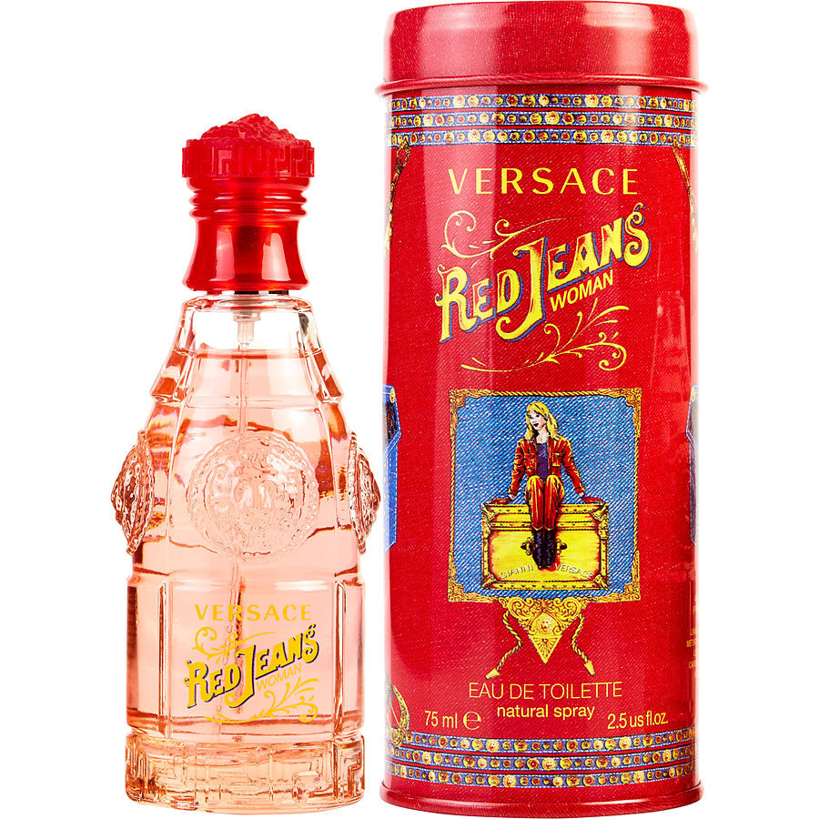 Red Jeans | Versace Eau De Toilette 