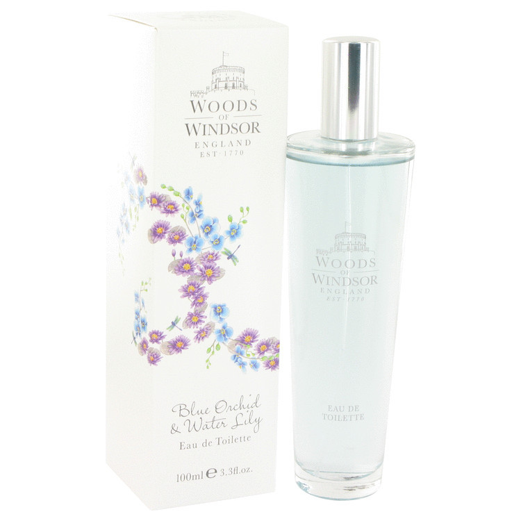woods of windsor blue orchid & water lily
