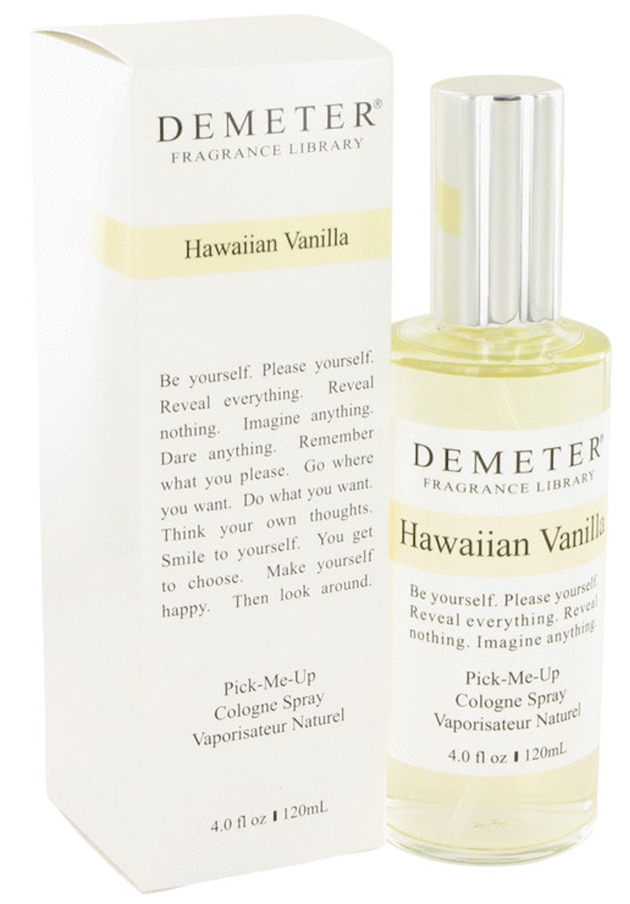 demeter fragrance library hawaiian vanilla