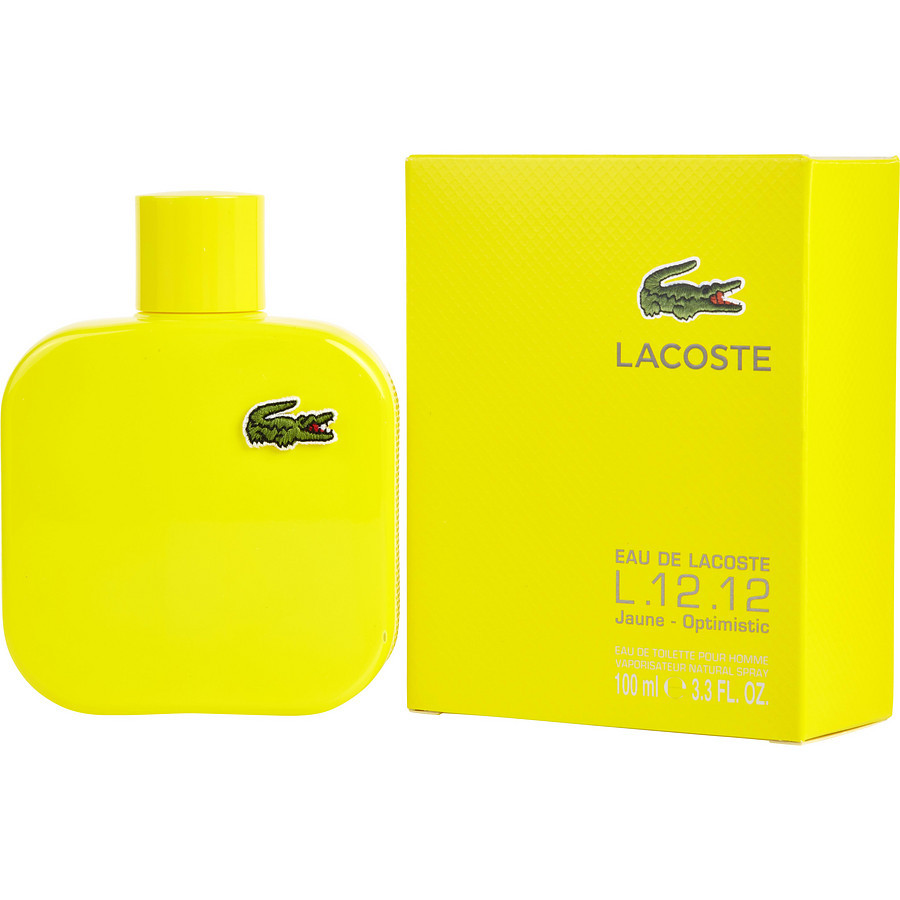 lacoste eau de lacoste l.12.12 jaune
