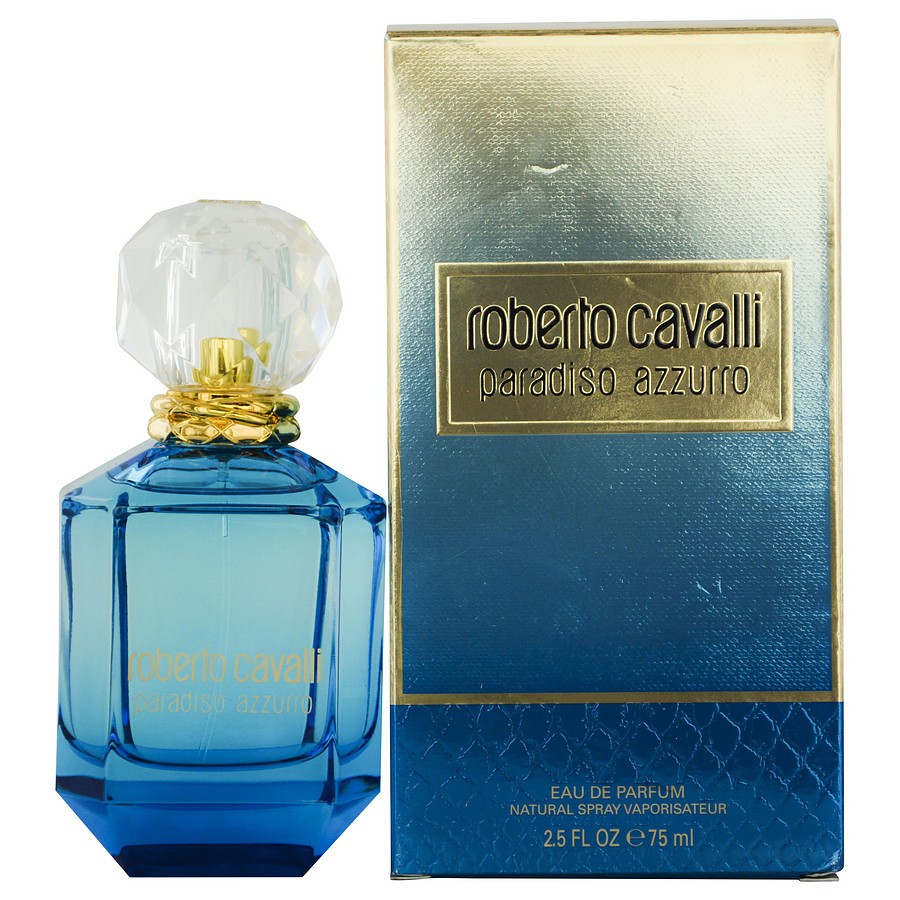 Immigratie Darts Somber Paradiso Azzurro Roberto Cavalli Eau De Parfum Spray 75ML