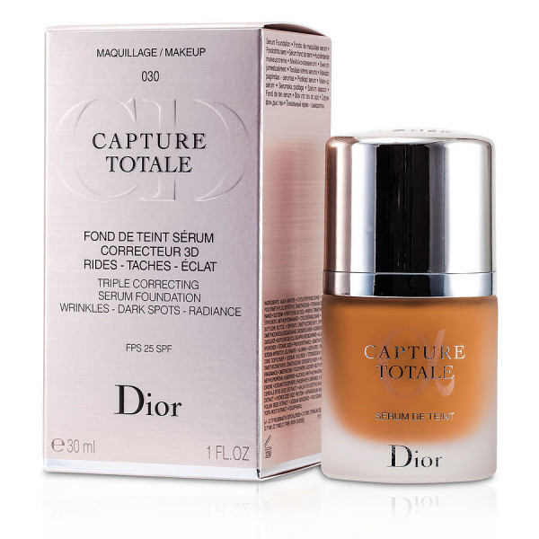 Capture Totale Fond de Teint Sérum Correcteur 3D Rides Taches Eclats Christian Dior 30ml