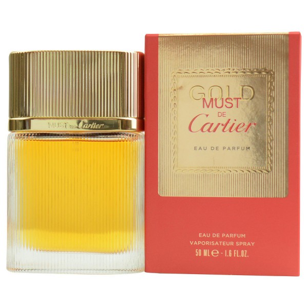 Must Gold Cartier Eau De Parfum Spray 50ml Sobelia