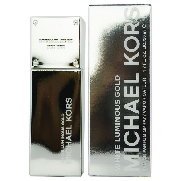 White Luminous Gold Michael Kors
