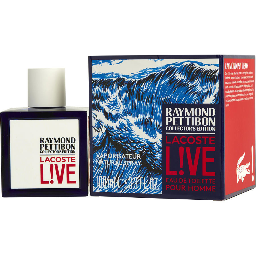 lacoste live eau de toilette pour homme 100ml