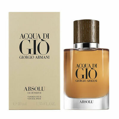Acqua Di Gio Absolu Giorgio Armani Eau De Parfum Spray 40ml Acqua Di Gio Absolu Giorgio Armani Eau De Parfum Spray 40ml