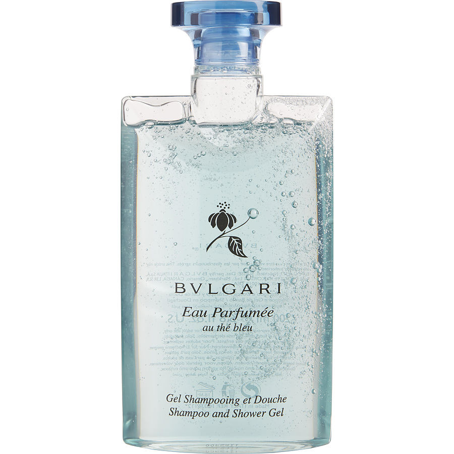 Eau Parfumée Au Thé Bleu Bvlgari Hair \u0026 Body Shower Gel 200ml