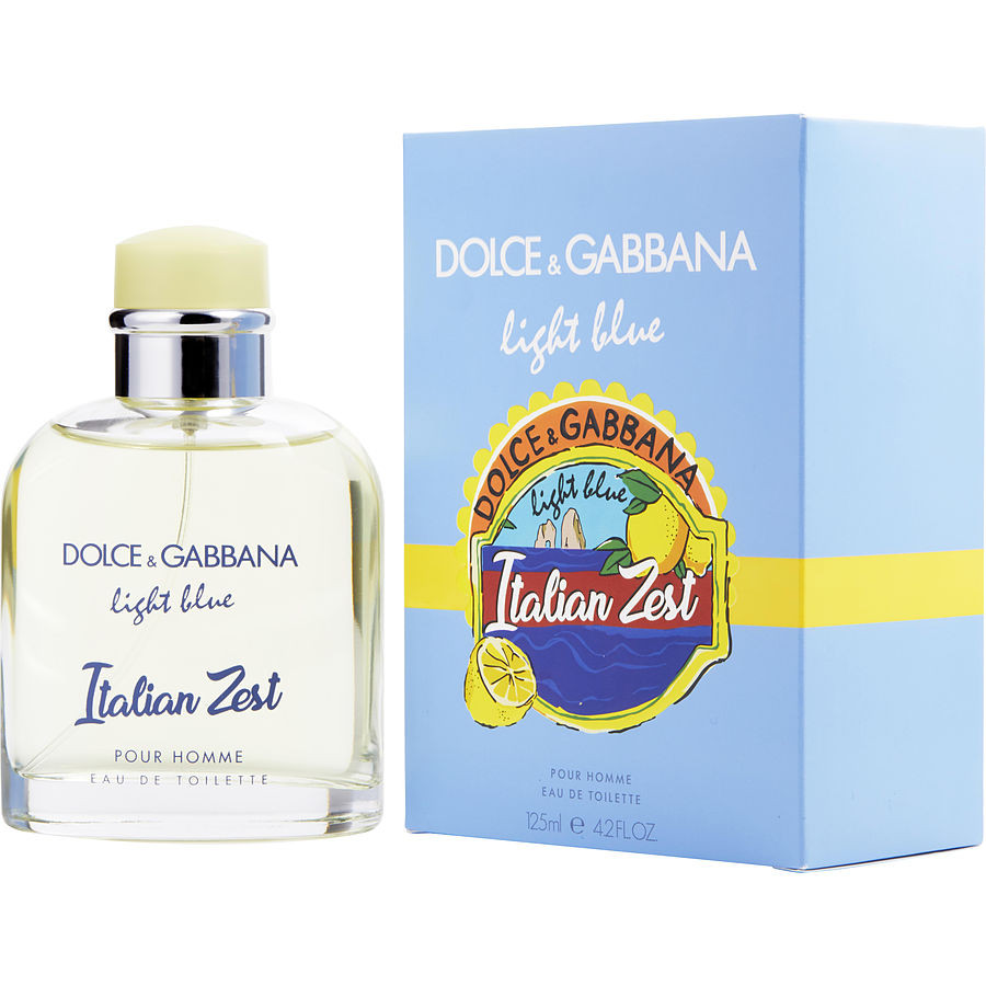 perfume light blue italian zest