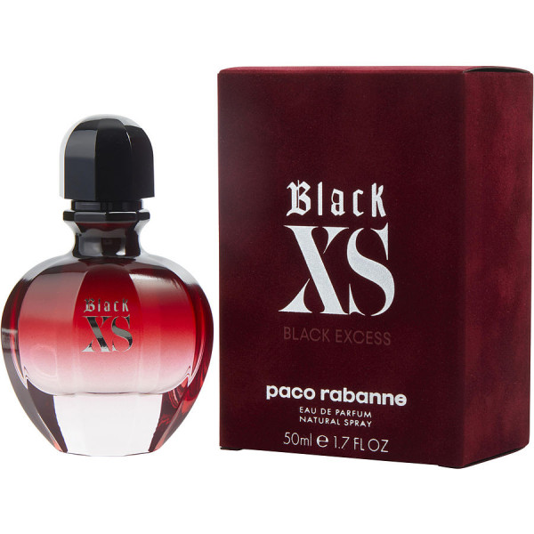 Spray Rabanne Black Eau Pour 50ML Elle Parfum XS De Paco