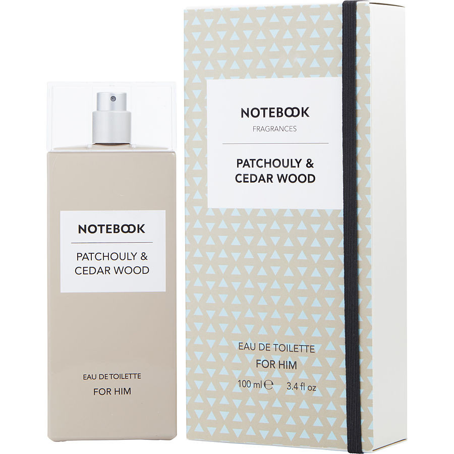 notebook patchouly & cedar wood