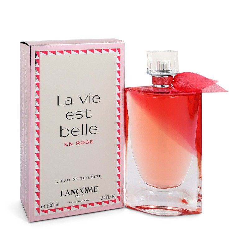 La Vie Est Belle En Rose Lancome Eau De Toilette Spray 100ml La Vie Est Belle En Rose Lancome Eau De Toilette Spray 100ml