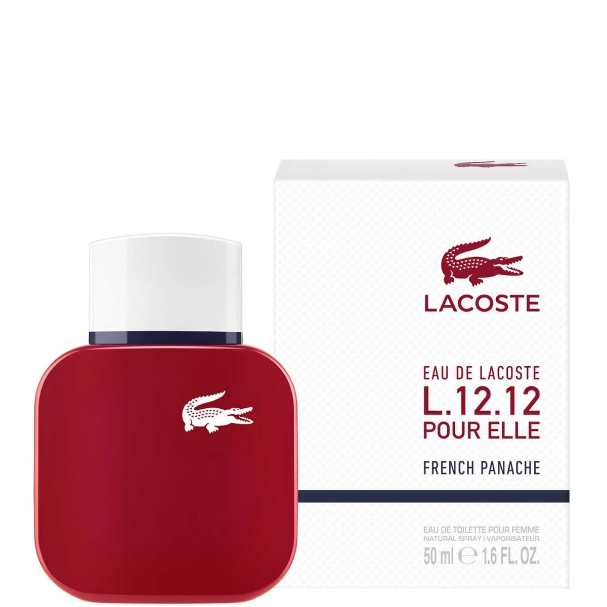 vente bacon nylon Eau De Lacoste L.12.12 Pour Elle French Panache Lacoste Eau De Toilette  Spray 50ML