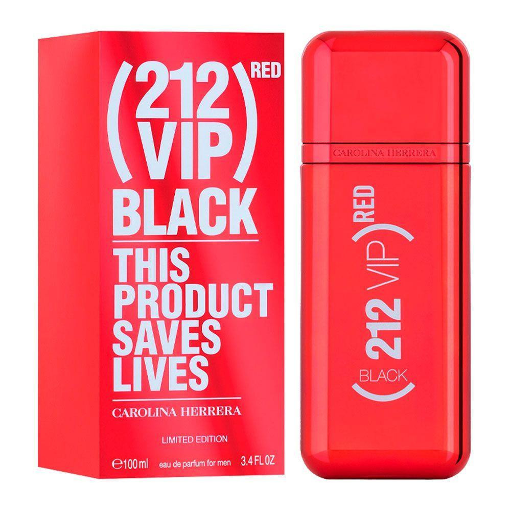 Strictly nitrogen snatch 212 Vip Black Red Limited Edition Carolina Herrera Eau de Parfum Spray 100ml