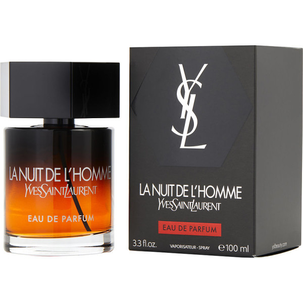 YSL Lanuit de L'Homme Eau de Toilette Spray 3.3 oz