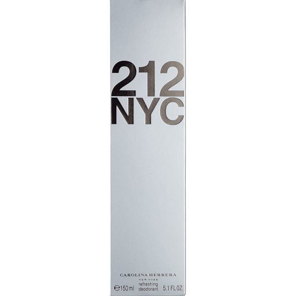 212 NYC deodorant refreshing natural spray Carolina Herrera