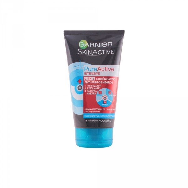 Gel black dots 3 in 1 pure active intensive Garnier
