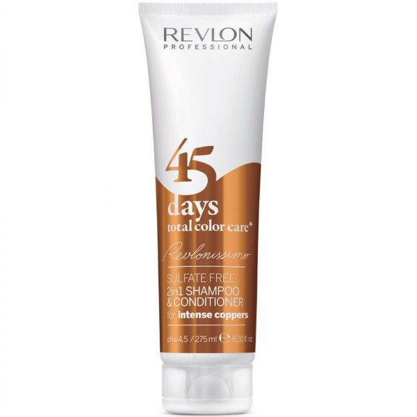 45 days total color care intense coppers Revlon