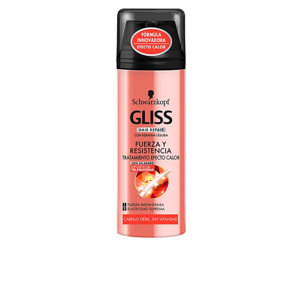 Gliss Effet de traitement et résistance à la chaleur  Schwarzkopf