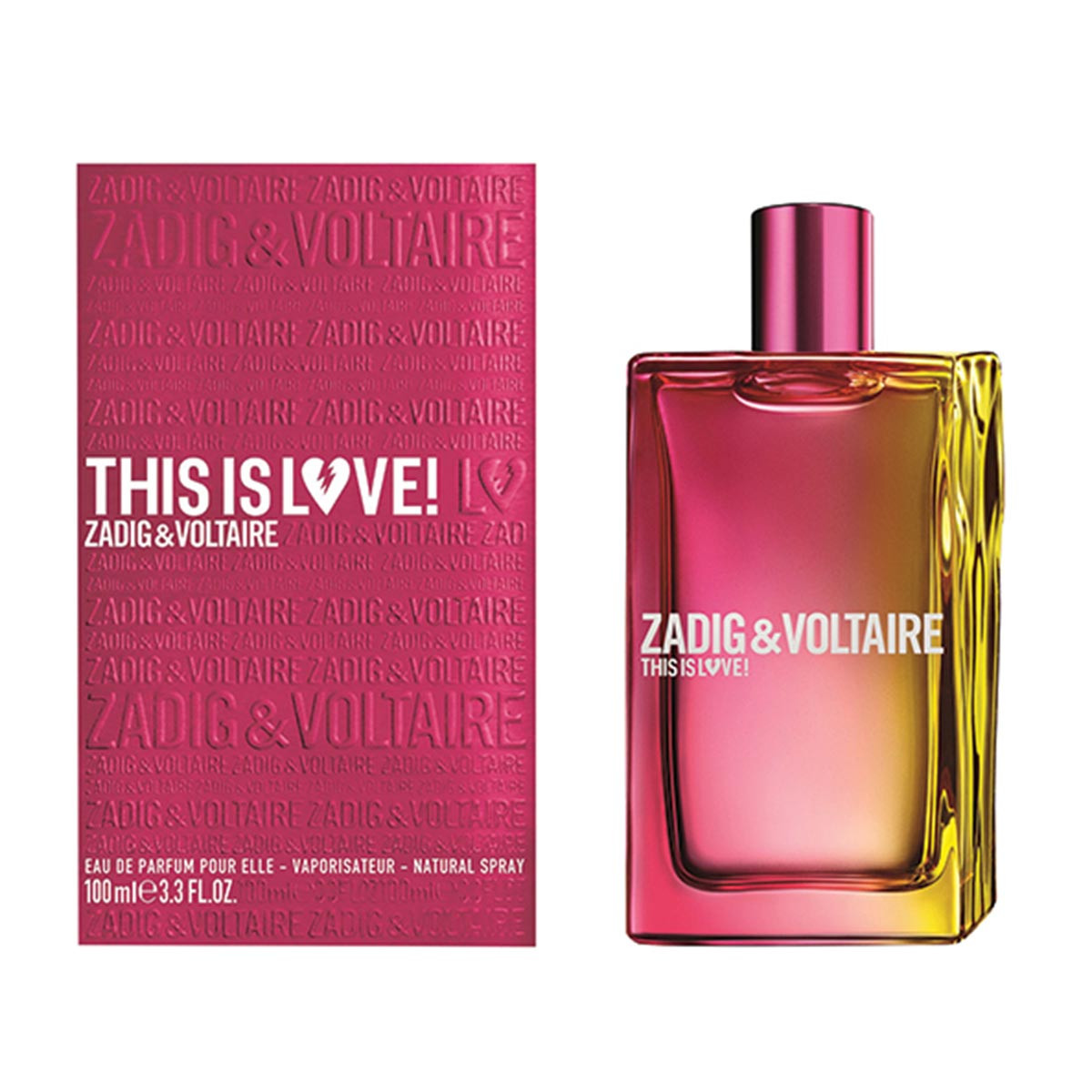 This Is Love Pour Elle Zadig \u0026 Voltaire Eau de Parfum Spray 100ml