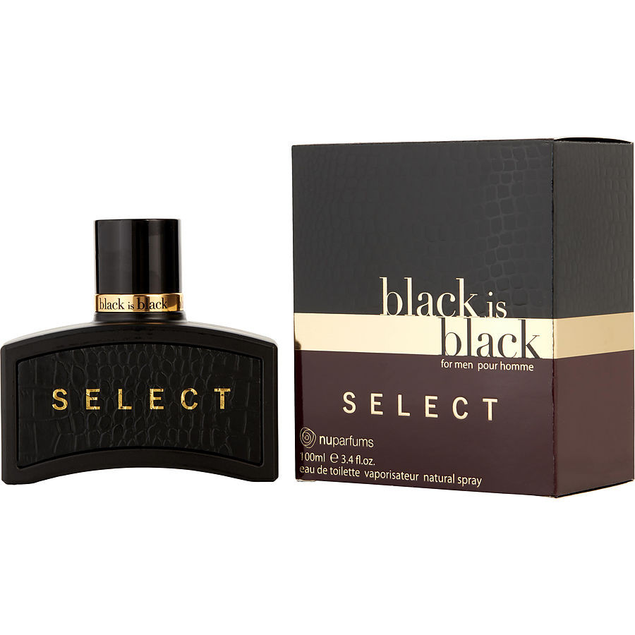 nu parfums black is black select