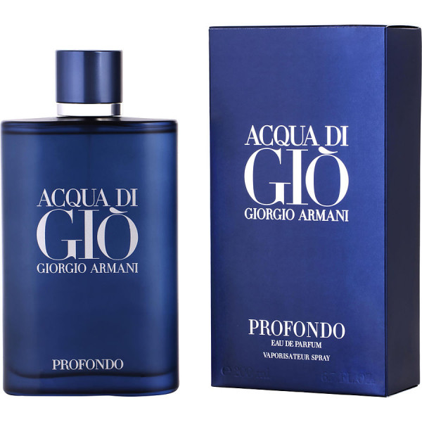 Acqua di Gio Profondo by Giorgio Armani Eau de Parfum Spray 4.2 oz Men