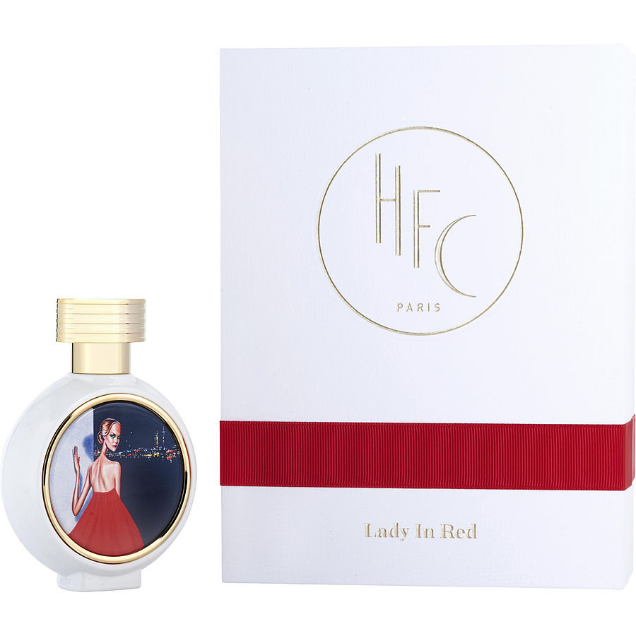 haute fragrance company lady in red