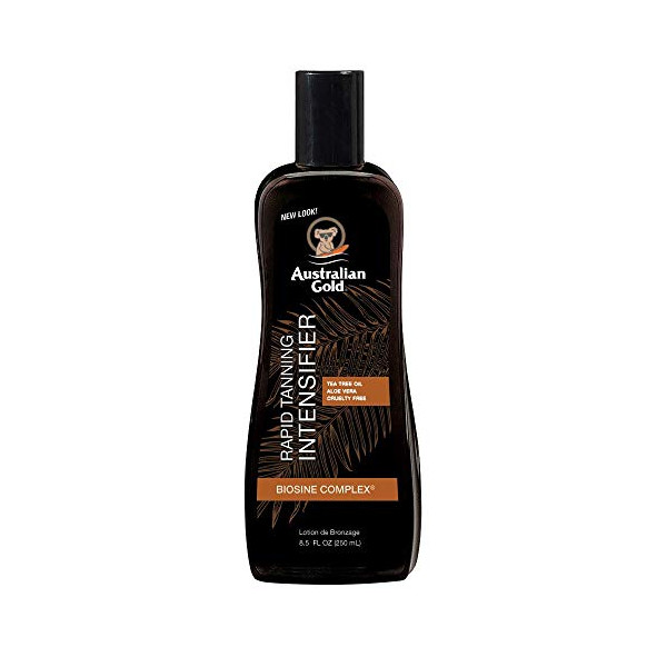 Rapid tanning intensifier lotion Australian Gold