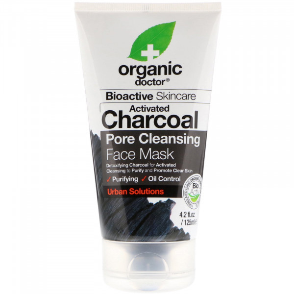 Bioactive Skincare Activated Charocoal Pore Cleansing Face Mask Dr. Organic