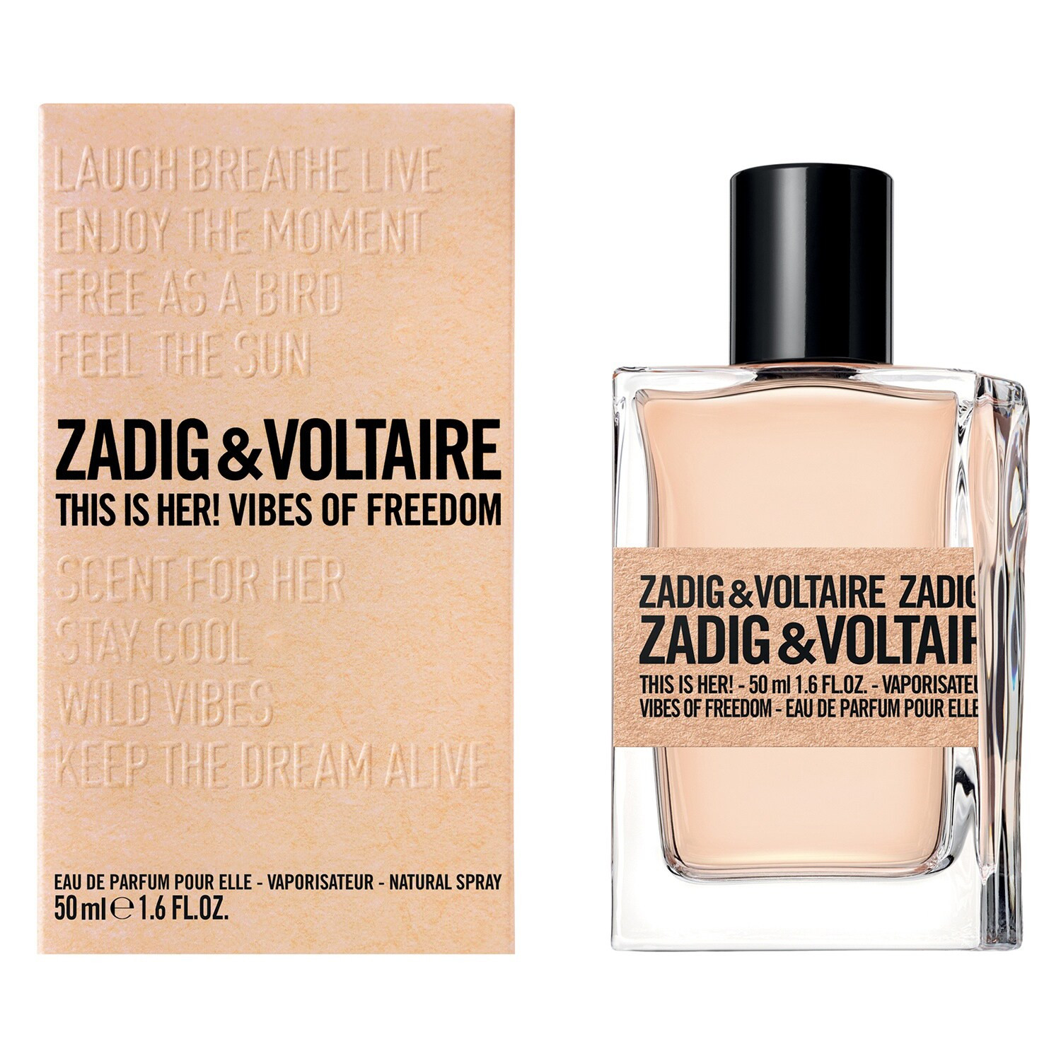 zadig & voltaire this is her! vibes of freedom
