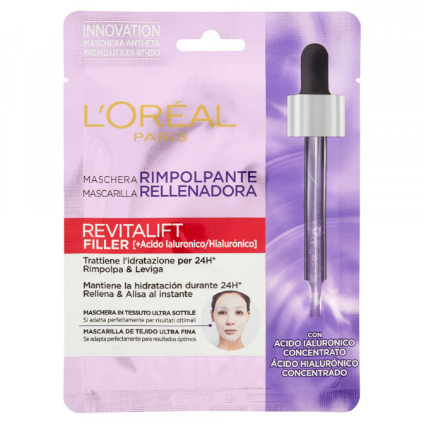 Mascarilla rellenadora revitalift filler L'Oréal