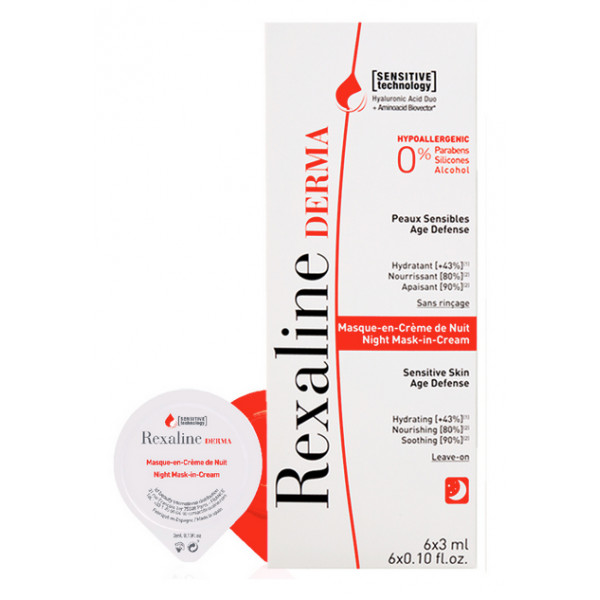 Derma Masque-En-Crème de nuit Rexaline