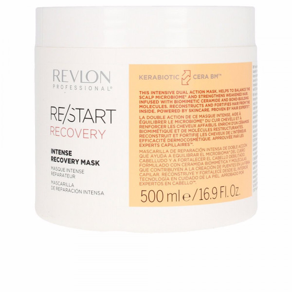 Hair intense recovery Mask réparateur 500ml Revlon Re/Start Masque