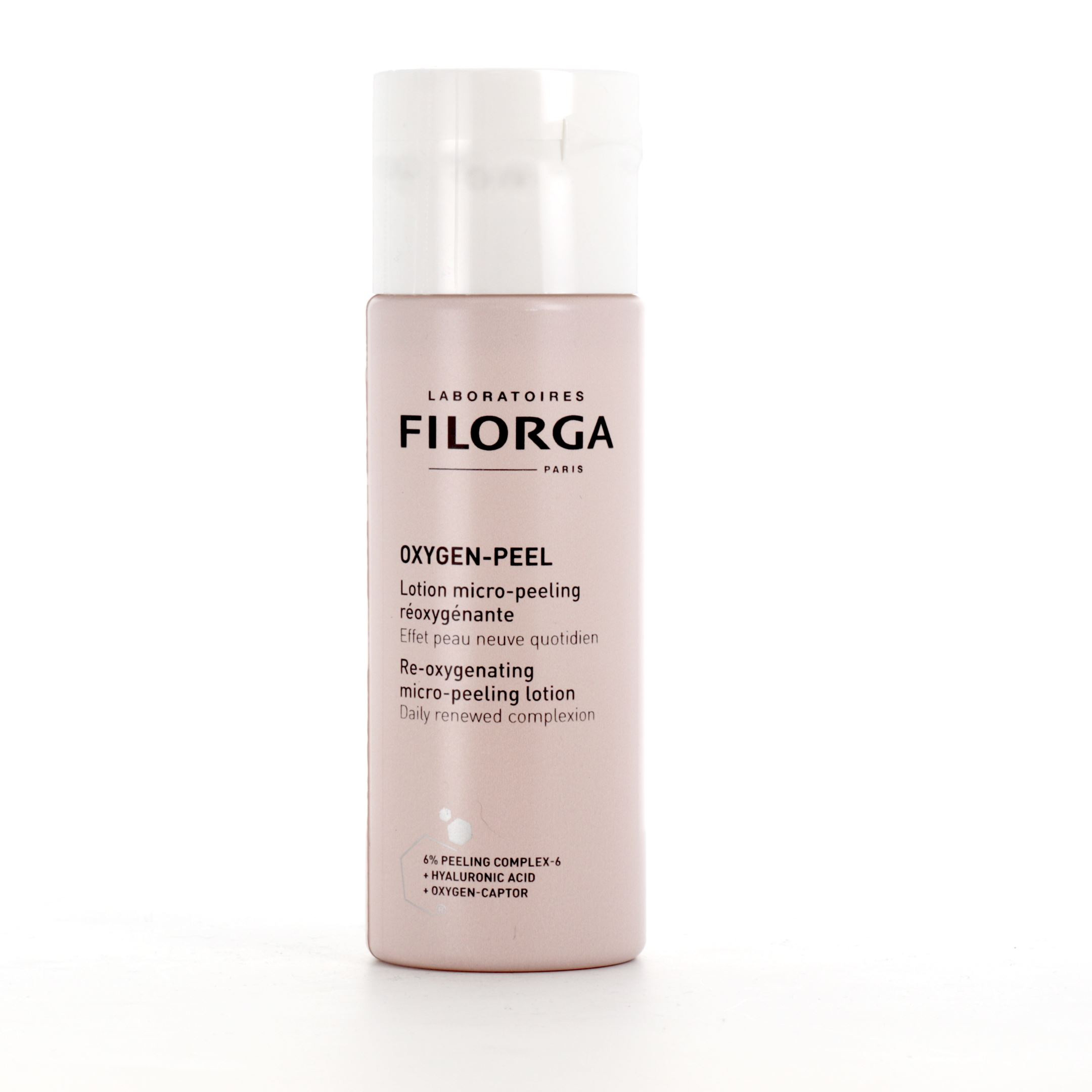 fløjte Bunke af Kor Oxygen-peel Lotion micro-peeling réoxygénante Laboratoires Filorga Cleanser  - Make-up remover 150ml