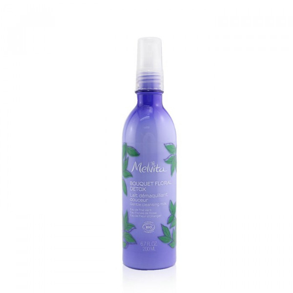 Bouquet floral detox Lait démaquillant Melvita