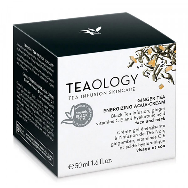 Ginger Tea Energizing AquaCream Teaology Cuidado del cuello y el
