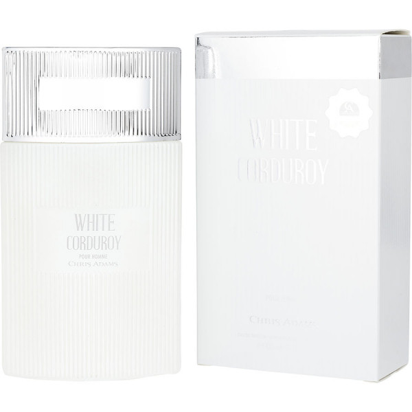 White Corduroy Pour Homme Chris Adams
