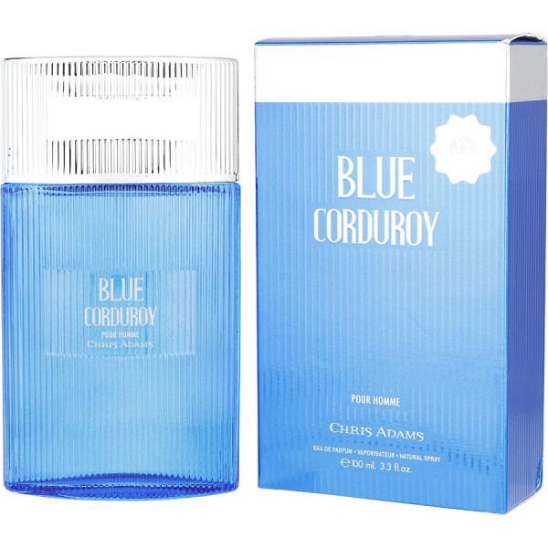 Blue Corduroy Pour Homme Chris Adams