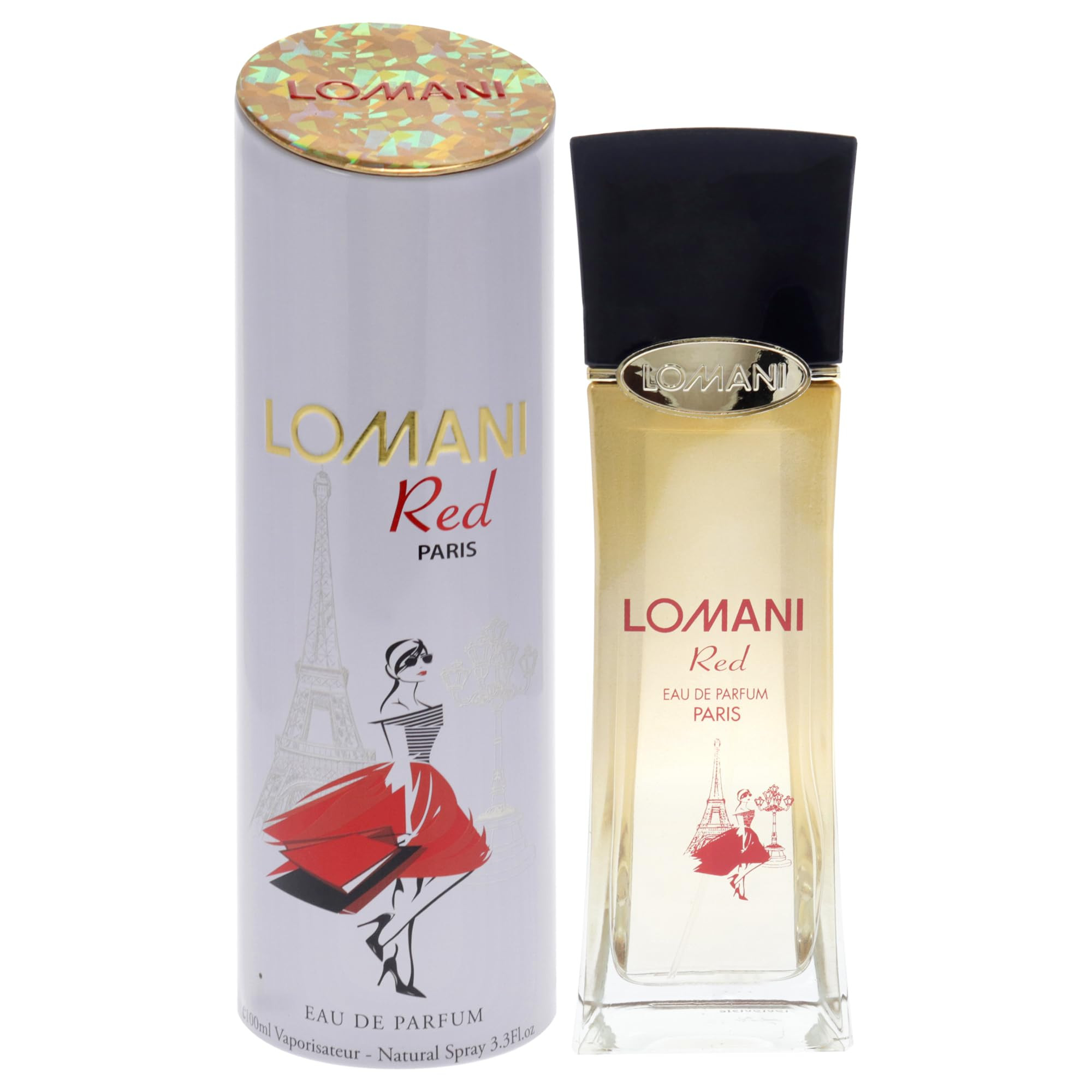 Lomani Blue Sky Eau De Toilette Für Herren – Holzig-aromatischer Duft, 3.3 Oz / 100 Ml