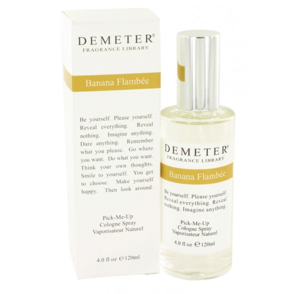 Demeter - Banana Flambée : Eau De Cologne Spray 4 Oz / 120 Ml