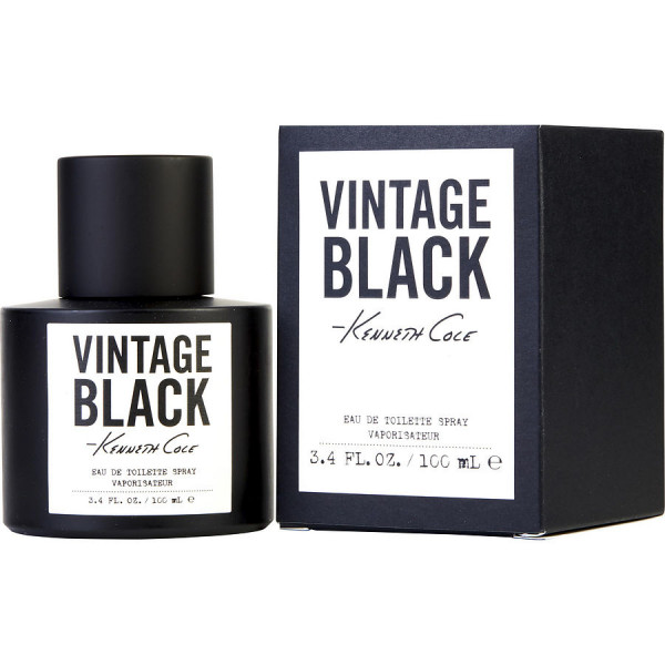 Kenneth Cole - Vintage Black : Eau De Toilette Spray 3.4 Oz / 100 Ml
