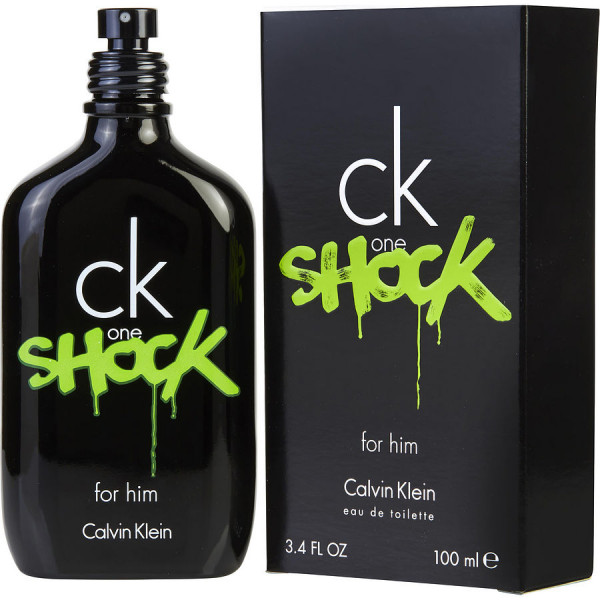 Calvin Klein - Ck One Shock For Him : Eau De Toilette Spray 3.4 Oz / 100 Ml