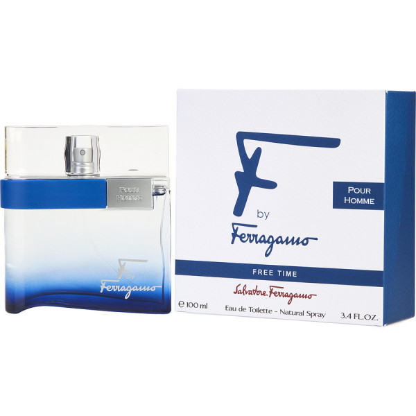 Salvatore Ferragamo - F Free Time : Eau De Toilette Spray 3.4 Oz / 100 Ml