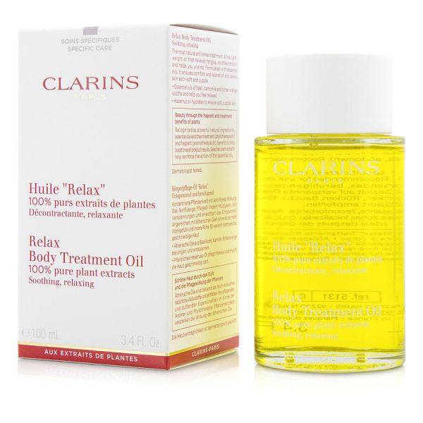 Clarins - Huile Relax : Body Oil, Lotion And Cream 3.4 Oz / 100 Ml