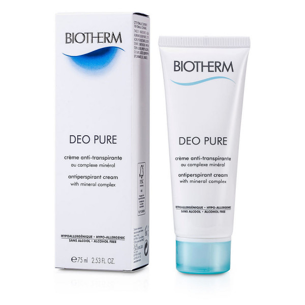 Deo Pure Crème - Biotherm Desodorante 75 Ml