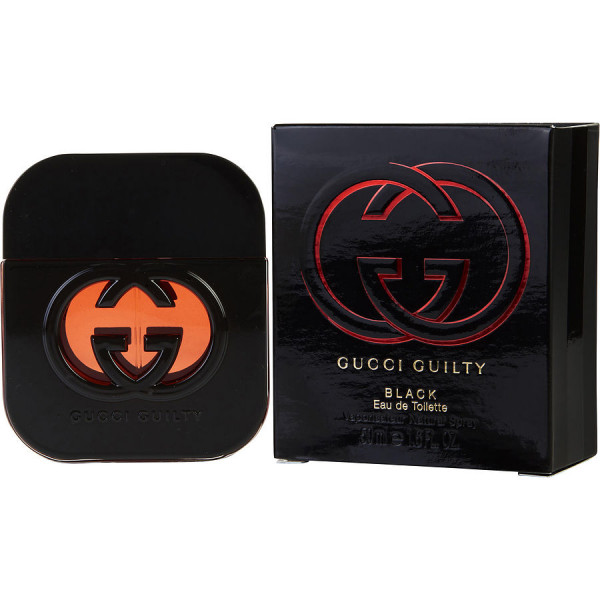 Gucci - Gucci Guilty Black : Eau De Toilette Spray 1.7 Oz / 50 Ml